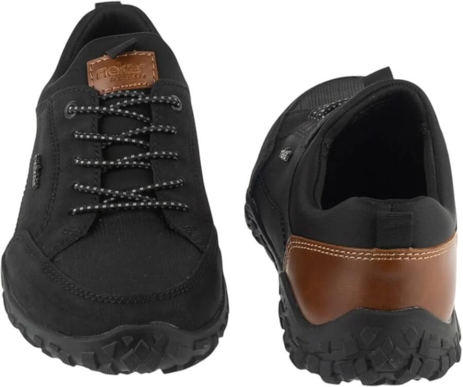 Rieker Heren Slipper Elastiek Comfortwijdte G 08150-00 Zwart - Foto 5