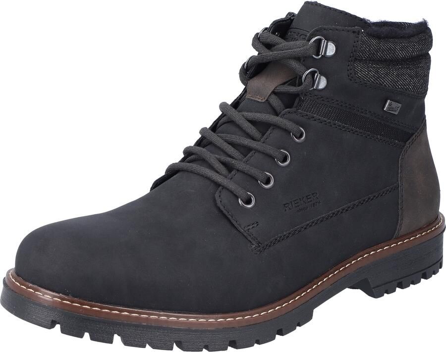 Rieker Winterlaarsjes winterlaarzen veterschoenen enkellaars met tex-membraan - Foto 7