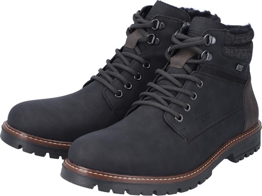 Rieker Winterlaarsjes winterlaarzen veterschoenen enkellaars met tex-membraan - Foto 6