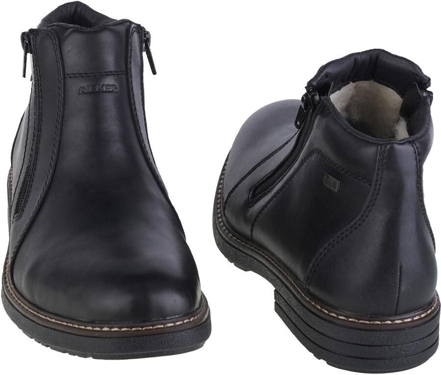 Rieker Booties 33160-00 Mannen Zwart Laarsjes Laarzen - Foto 3