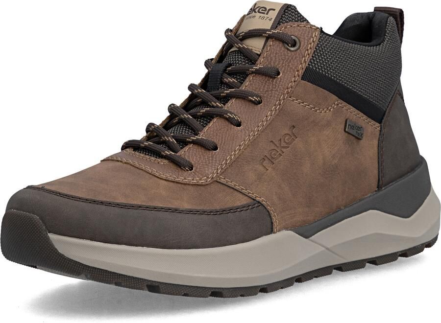 Rieker Veterboots bruin donkerbruin