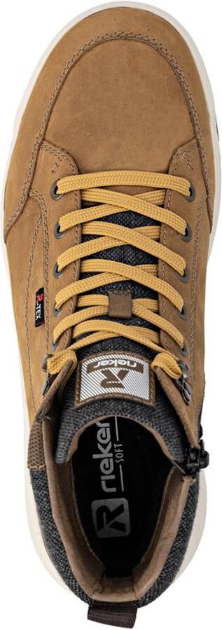 Rieker Veterboots donkerbruin curry donkergrijs - Foto 6