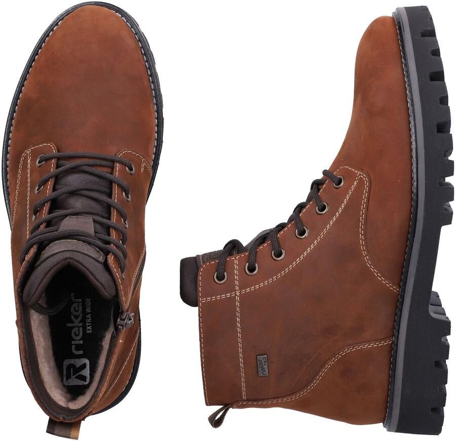 Rieker TEX Veterboots Heren Bruin - Foto 6