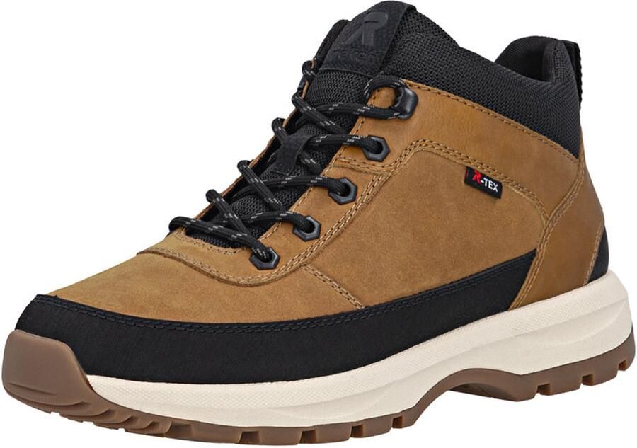 Rieker Veterboots navy ombergrijs wit