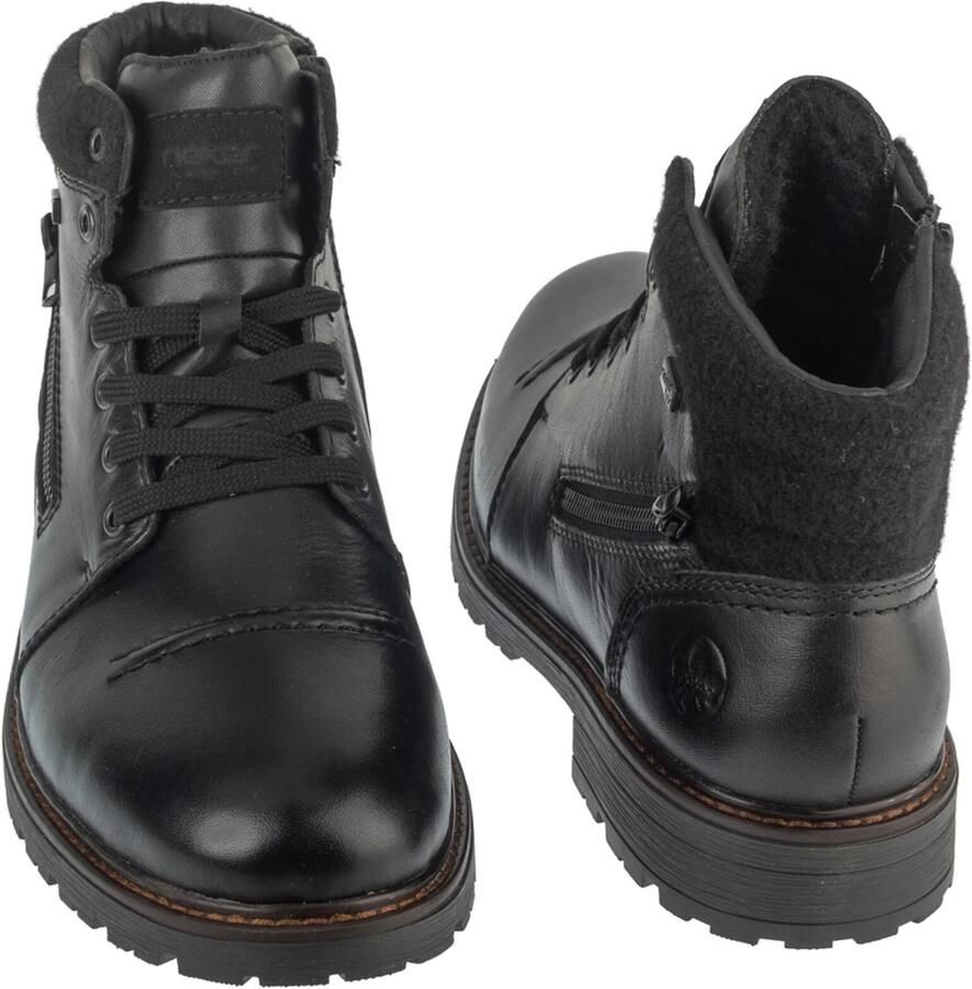 Rieker Shoes 32020 Mannen Zwart Laarsjes - Foto 2