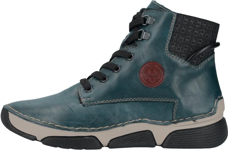 Rieker Winterlaarzen Veterboots high top sneaker enkellaarsjes met aantreklus - Foto 2