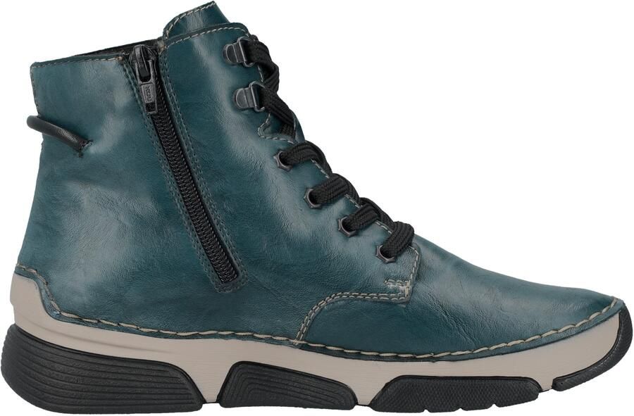 Rieker Winterlaarzen Veterboots high top sneaker enkellaarsjes met aantreklus - Foto 7