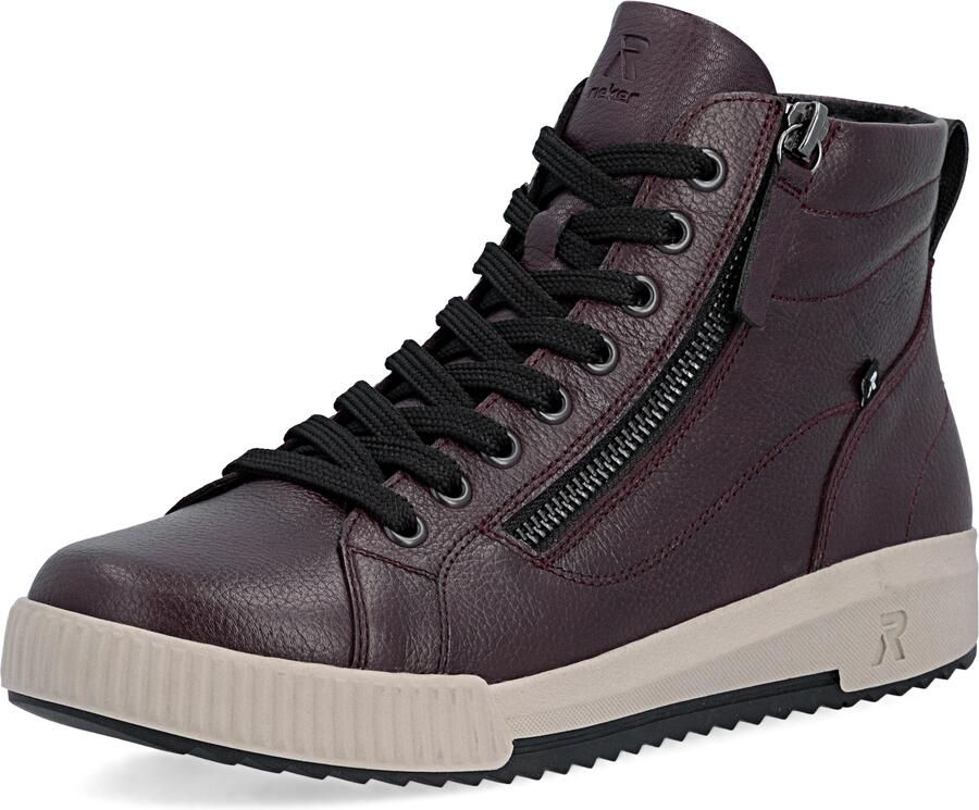 Rieker Revolution Veterschoenen Hoog Bordeaux - Foto 10