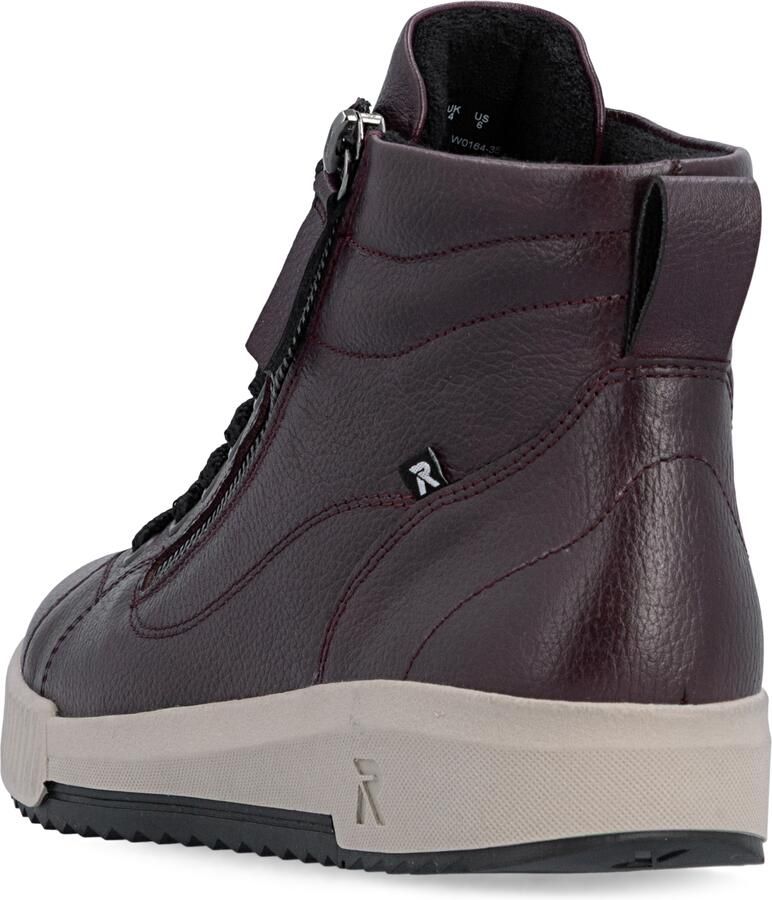 Rieker Revolution Veterschoenen Hoog Bordeaux - Foto 2