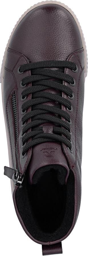 Rieker Revolution Veterschoenen Hoog Bordeaux - Foto 12