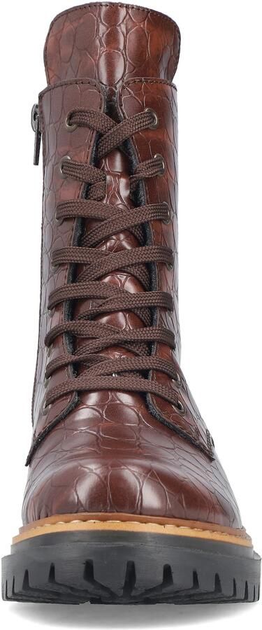 Rieker Dames 72627 25 Biker Boots Vegan Brown - Foto 7
