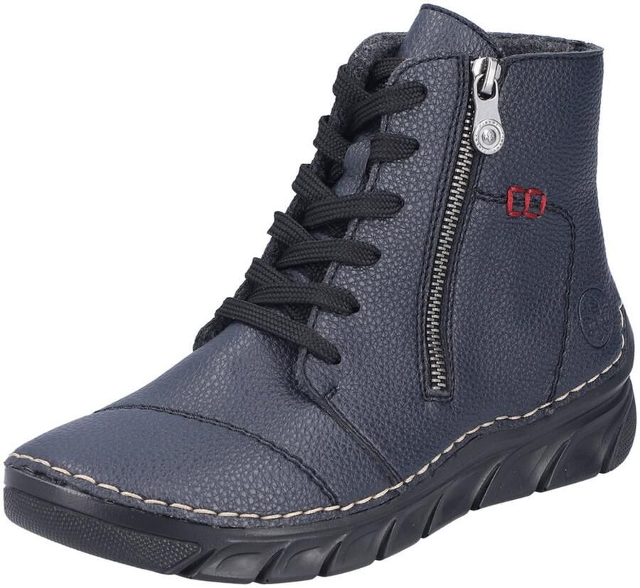 Rieker Veterschoenen Veterenkellaars Casual-boots met zachte binnenzool