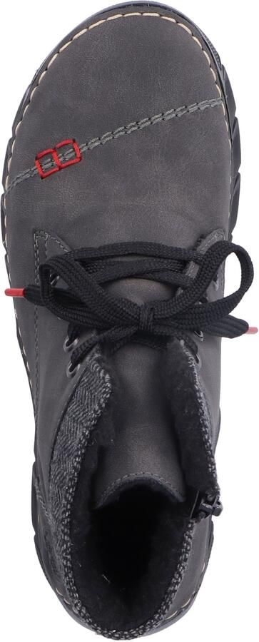 Rieker Winterlaarzen Veterboots enkellaarsjes casual boots met zachte schachtrand - Foto 5