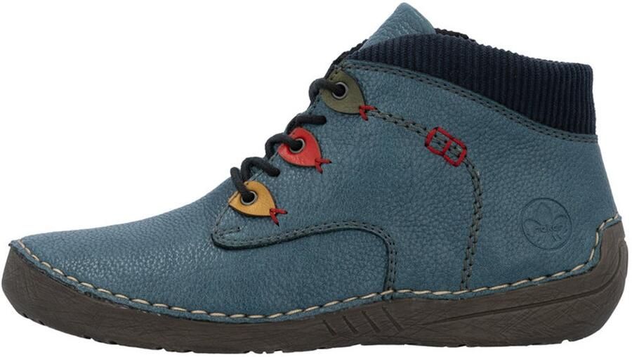 Rieker Veterschoenen Enkellaarsjes casual boots high top sneaker met binnenritssluiting - Foto 5
