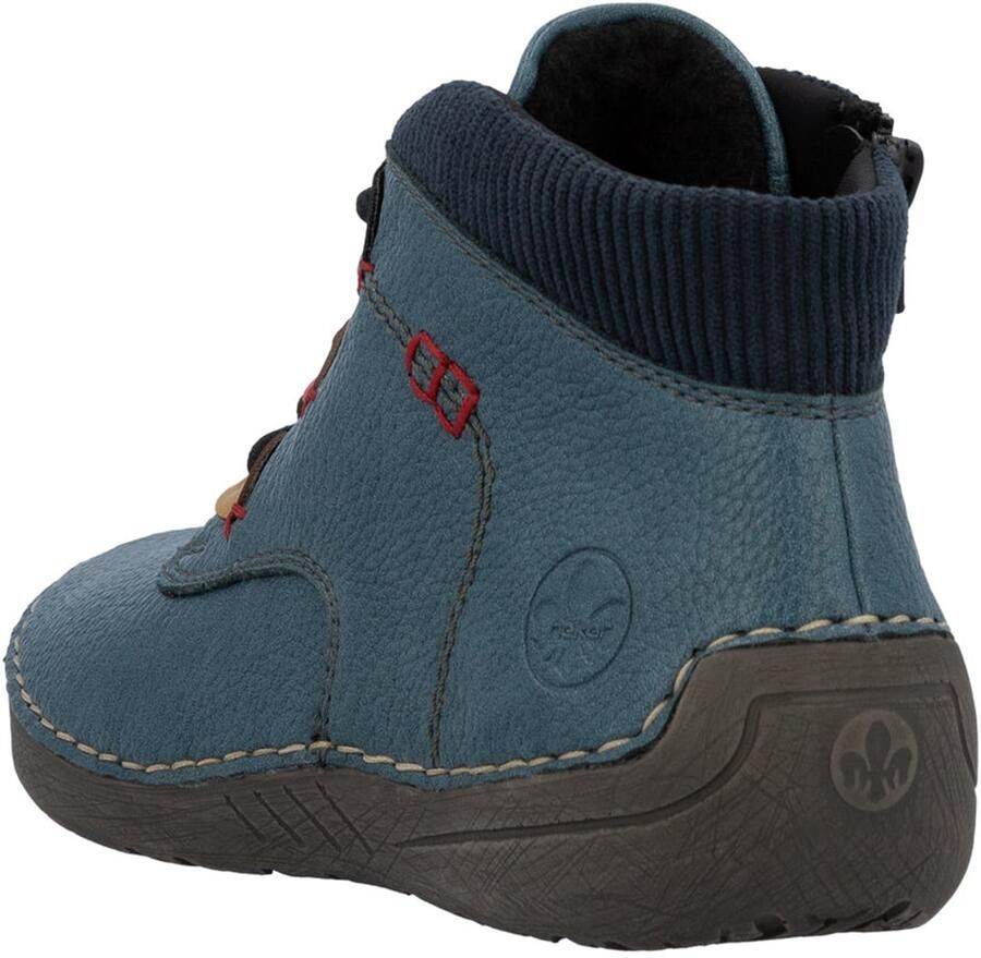 Rieker Veterschoenen Enkellaarsjes casual boots high top sneaker met binnenritssluiting - Foto 3