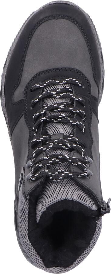 Rieker Slip-on sneakers instaplaarzen enkellaars high top sneaker in vegan uitvoering - Foto 15
