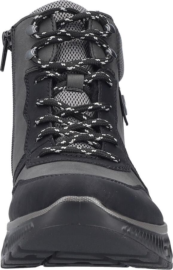 Rieker Slip-on sneakers instaplaarzen enkellaars high top sneaker in vegan uitvoering - Foto 13