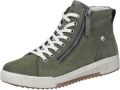 RRieker R-Rieker Hoge veterschoenen ankle boot high top sneaker leisure boots with zipper - Taupe