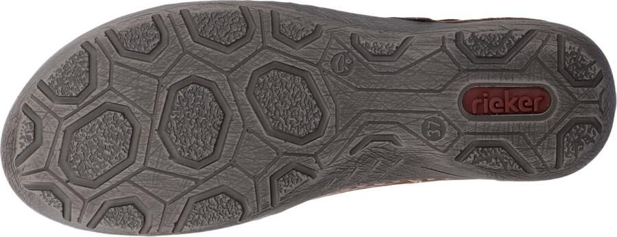 Rieker Hoge veterschoenen met fijne siernaden - Foto 5