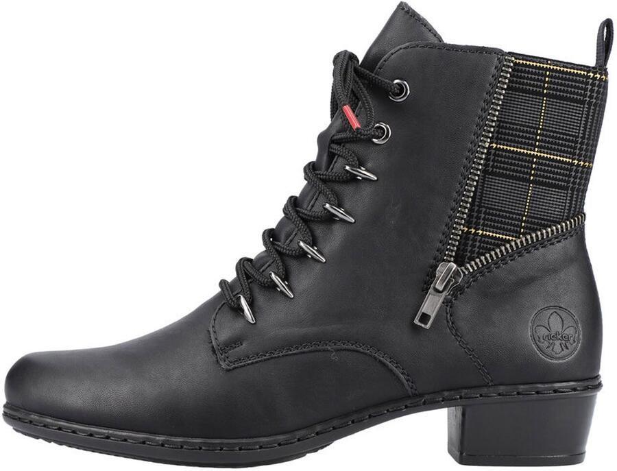 Rieker Meisjes Zwarte Gouden Fleece Gevoerde Laarzen - Foto 6