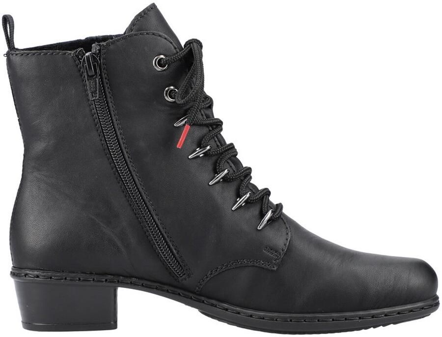 Rieker Meisjes Zwarte Gouden Fleece Gevoerde Laarzen - Foto 3