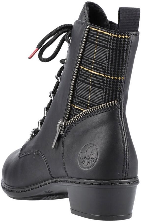 Rieker Meisjes Zwarte Gouden Fleece Gevoerde Laarzen - Foto 4