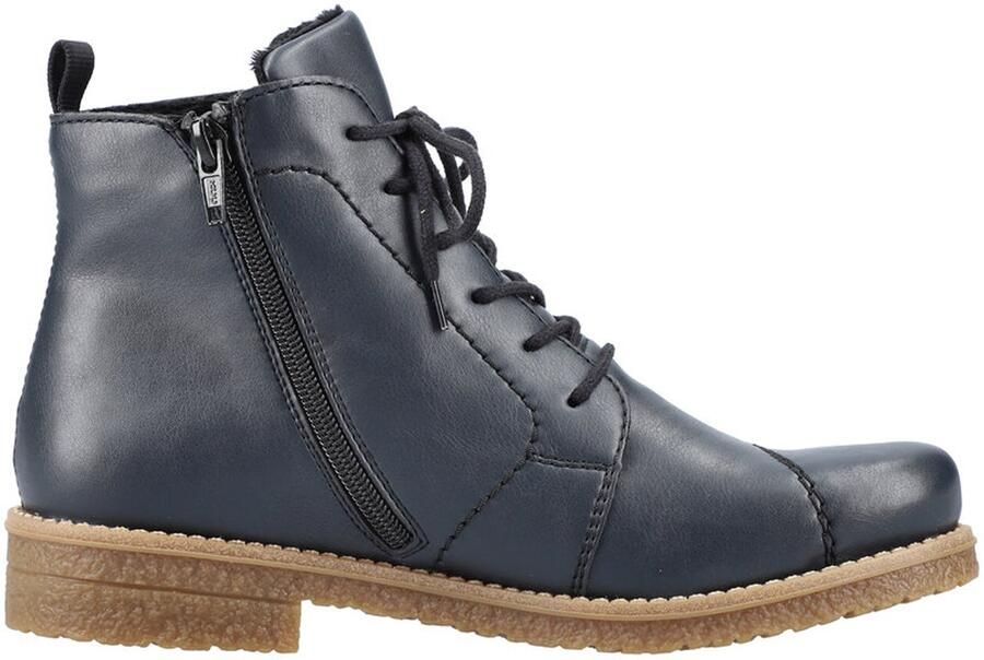 Rieker Hoge veterschoenen veterschoen casual laarzen met rits aan de buitenkant - Foto 10