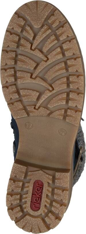 Rieker Winterlaarsjes winterlaarzen veterschoenen met gebreide rand en -tex - Foto 14