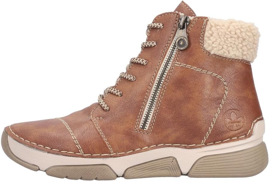 Rieker Winterlaarzen Veterboots enkellaarsjes casual boots met ritssluiting buiten - Foto 9