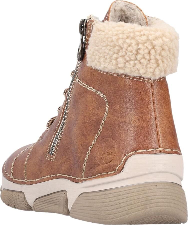 Rieker Winterlaarzen Veterboots enkellaarsjes casual boots met ritssluiting buiten - Foto 16