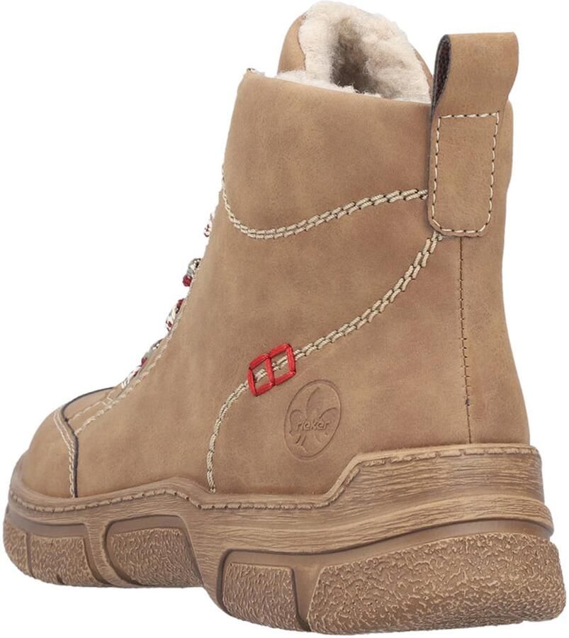 Rieker Winterlaarzen Veterboots enkellaarsjes casual boots met ritssluiting buiten - Foto 7