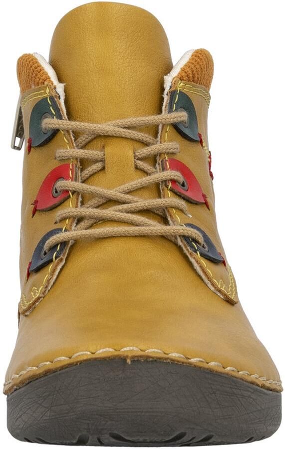 Rieker Veterschoenen Enkellaars High Top Sneaker met binnenzijde ritssluiting - Foto 6