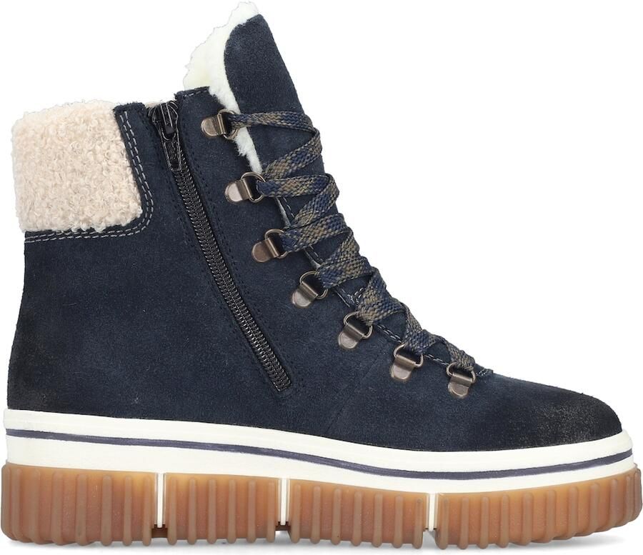 Rieker dameslaarzen van Tex-leer gevoerd blauw Y6347