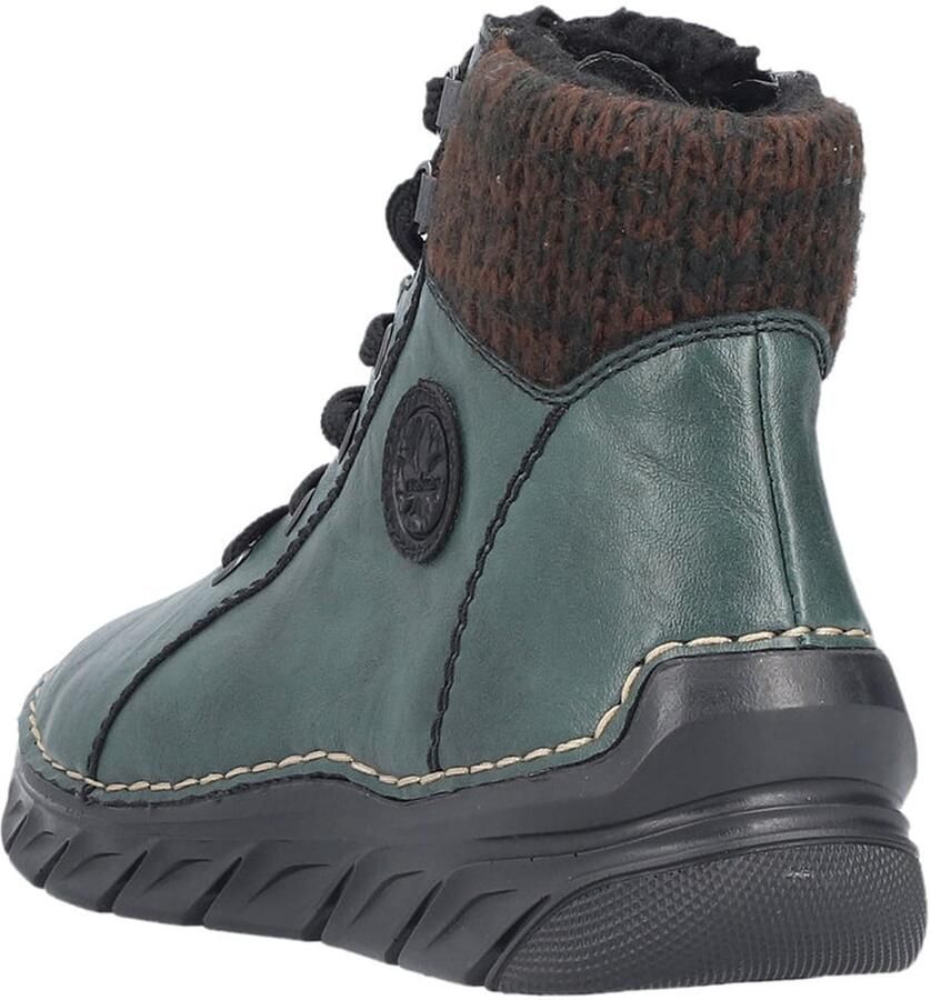 Rieker Winterlaarzen Veterboots enkellaarsjes met binnenritssluiting - Foto 4
