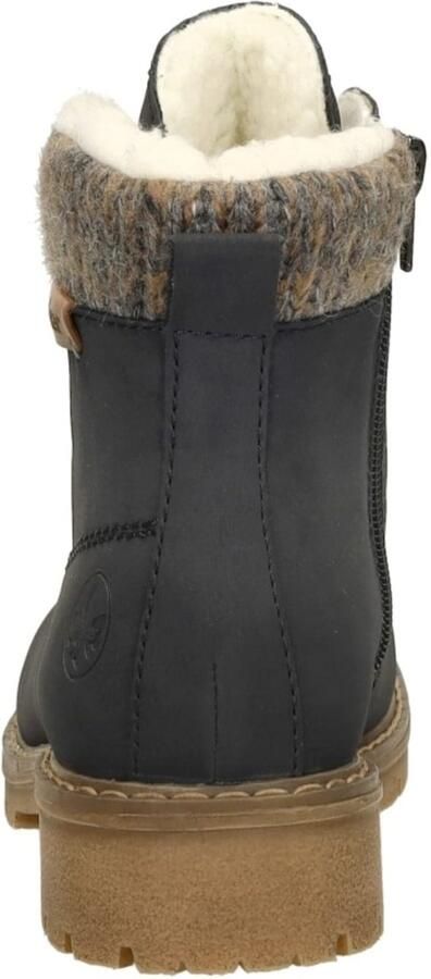 Rieker Winterlaarsjes veterschoenen enkellaars met waterafstotende tex-membraan - Foto 11
