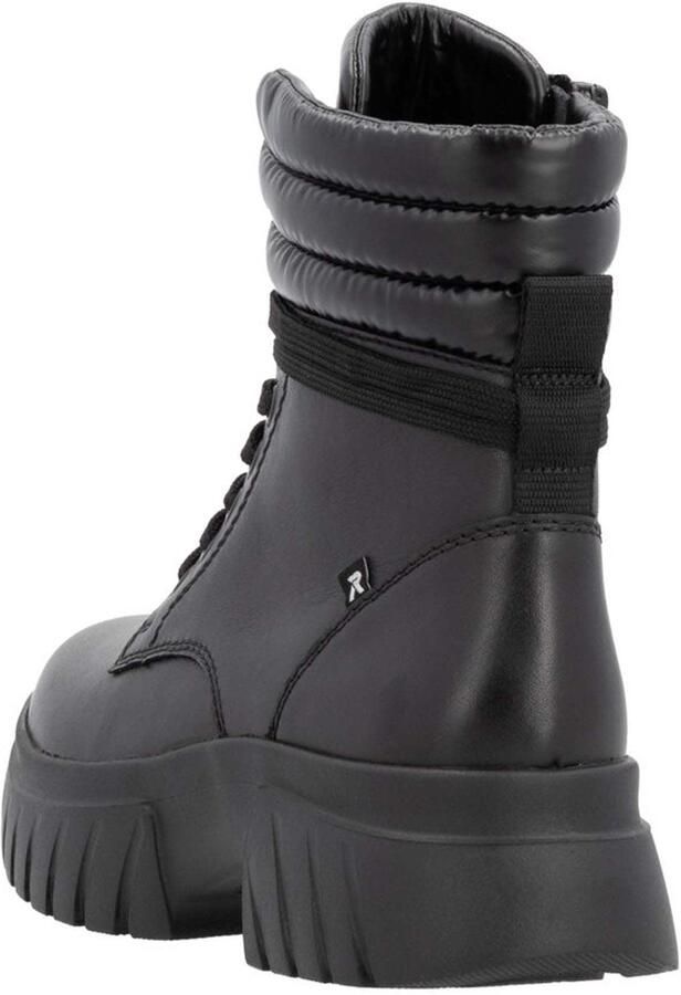 Rieker EVOLUTION Veterschoenen enkellaars plateaulaarzen met schaptrandvering - Foto 3