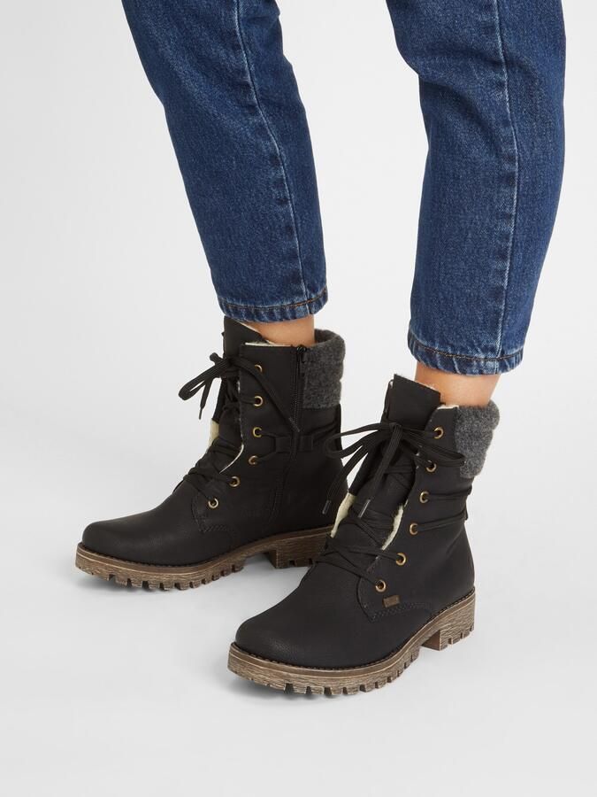 Rieker Winterlaarzen outdoor laarzen winterankle boots profielzool met tex-membraan - Foto 6