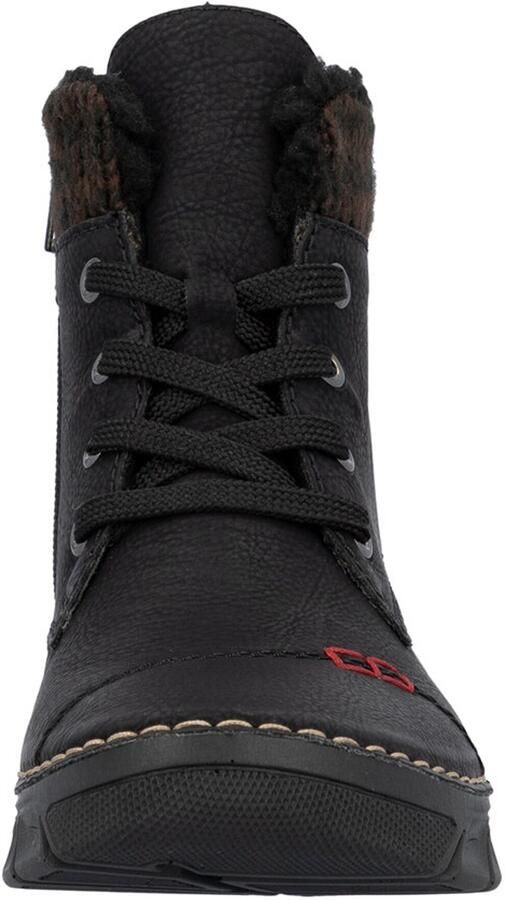 Rieker Winterlaarzen Veterboots enkellaarsjes casual boots met zachte schachtrand - Foto 8