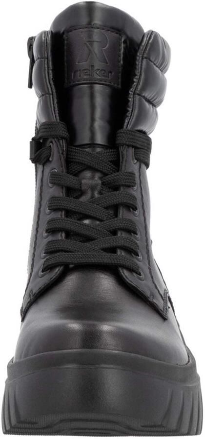 Rieker EVOLUTION Veterschoenen enkellaars plateaulaarzen met schaptrandvering - Foto 4