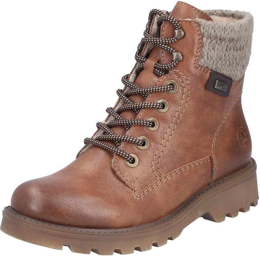 Rieker Winterlaarzen Veterboots enkellaarsjes casual boots met ritssluiting buiten - Foto 11