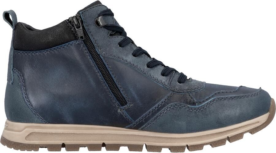 Rieker Sneakerboots Veterboots high top sneaker veterschoen met binnenritssluiting