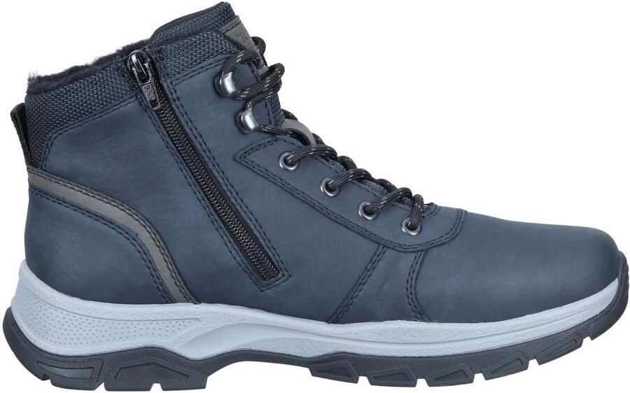 Rieker heren veterschoenen blauw - Foto 2