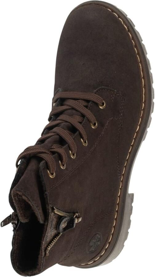 Rieker Dames 72617 25 Biker Boots Kunstleer Brown - Foto 6