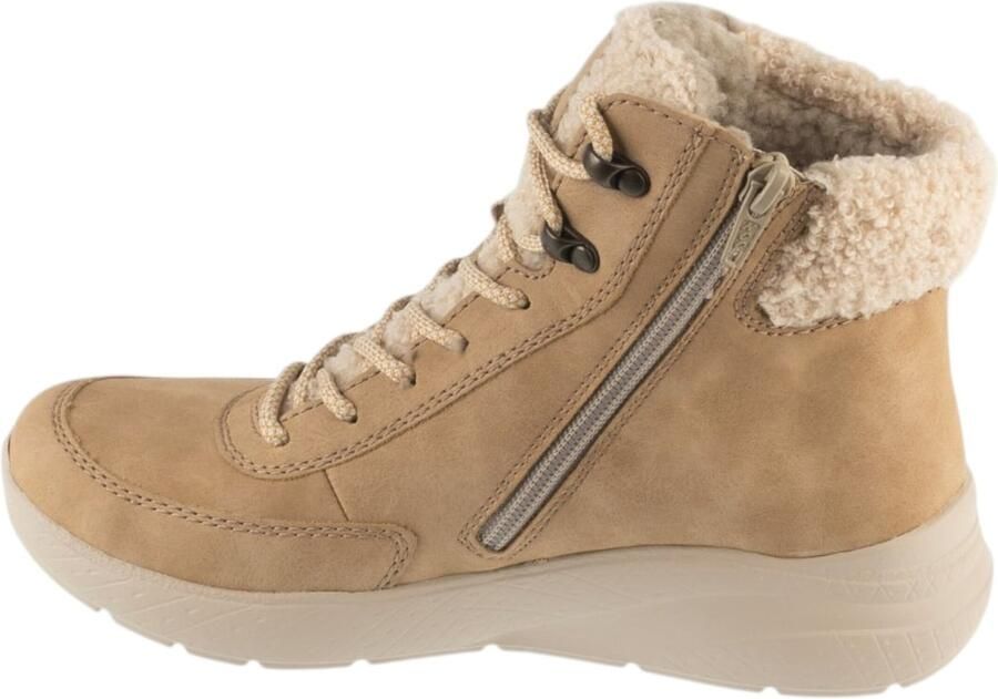 Rieker dames Tex enkellaarsjes beige M8510 - Foto 7