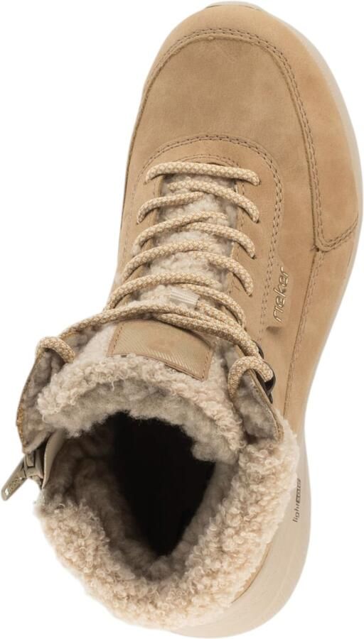 Rieker dames Tex enkellaarsjes beige M8510 - Foto 3