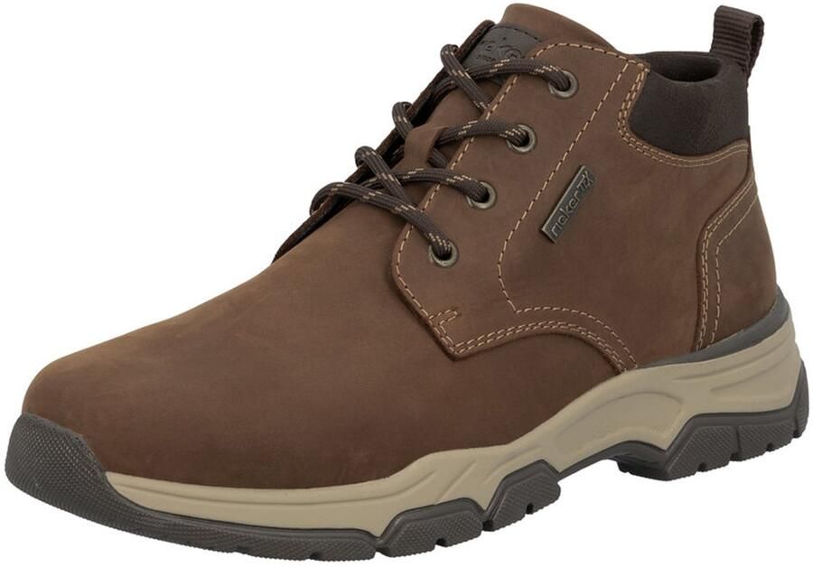 Rieker Veterschoenen Enkellaars Casual Boots met schachtrandpolstering TEX-membraan