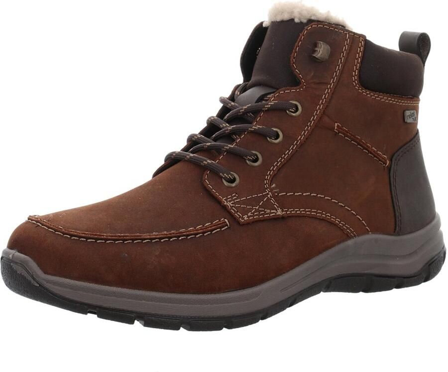 Rieker Winterlaarsjes veterschoenen enkellaars laarzen met tex-membraan smalle vorm - Foto 9