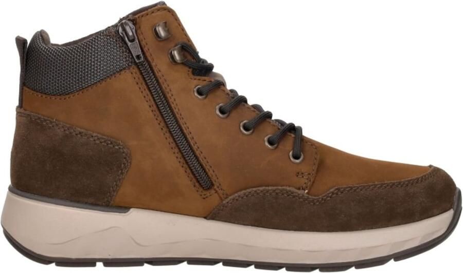 Rieker Veterlaarzen 'Veterschoenen Hoog' cognac