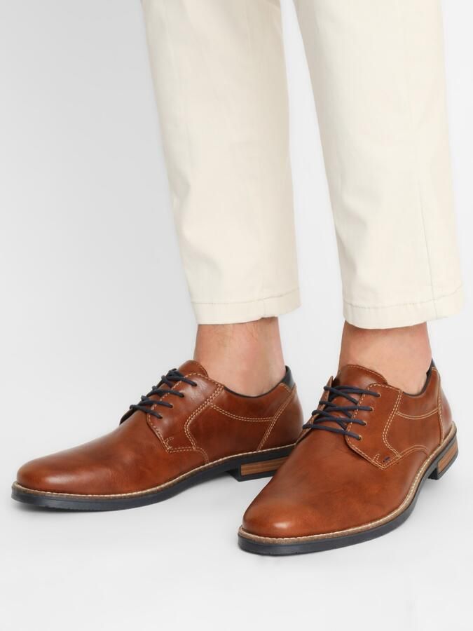 Rieker Veterschoenen met modieuze siersteken vrijetijdsschoen lage schoen veterschoen - Foto 4