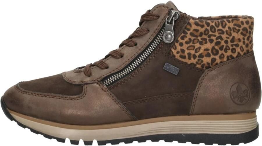 Rieker Veterschoenen Hoog Veterschoenen Hoog donkerbruin - Foto 8